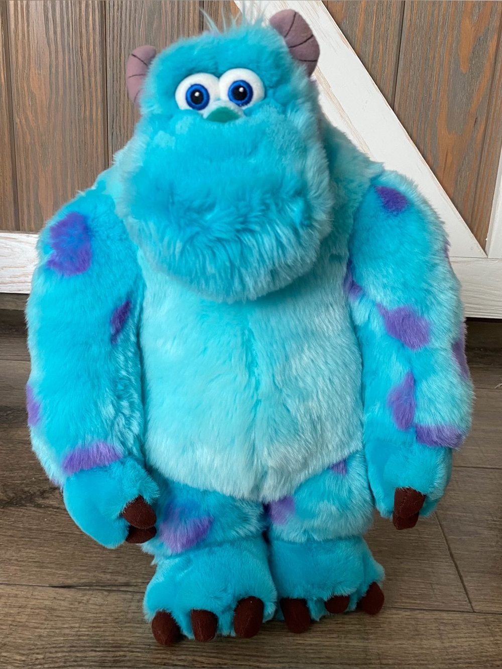 Disney Store Pixar Monsters Inc Sully Sullivan 16" Plush Blue Stuffed Animal